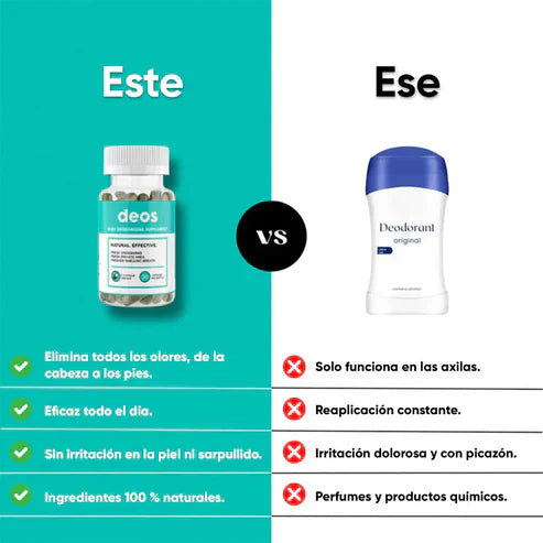DEOS PRO / DESODORANTE INTERNO
