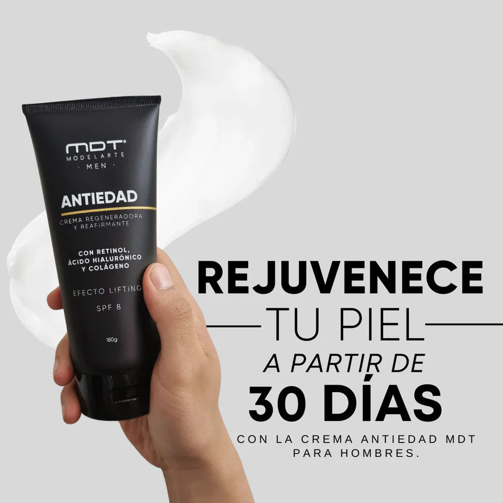 CREMA ANTIEDAD MDT MEN™ - REJUVENECE AL INSTANTE