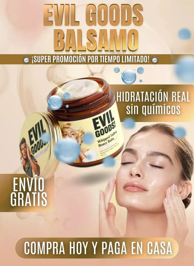 EVIL GOODS | SUPER BALSAMO DE SEBO DE RES Y MIEL ANTI-ENVEJECIMIENTO